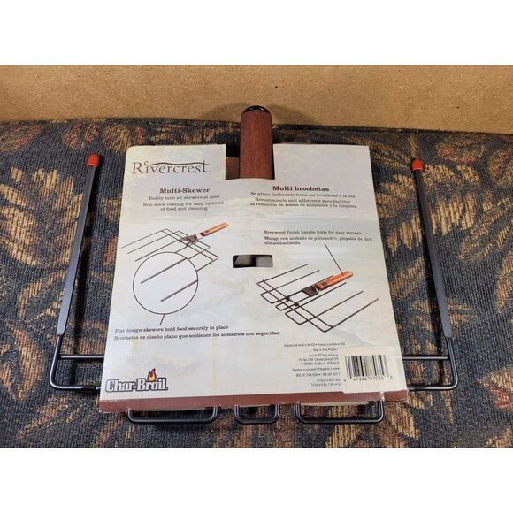 CharBroil Rivercrest Multi-Skewer- NIP - Picture 5 of 7